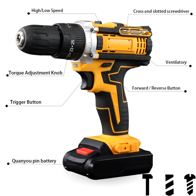OEM Electric Power Drills Yellow YZHDZH-005