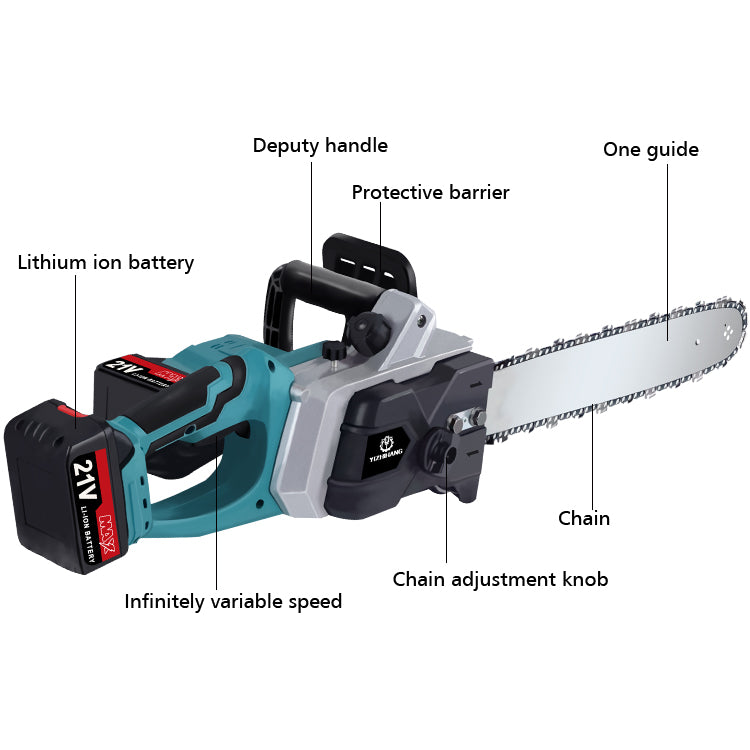 OEM Electric Cordless 12inches Chiansaw YZHDLJ-04