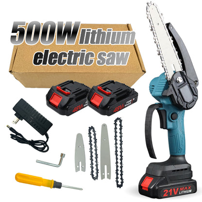OEM Electric Cordless 4/6inches Chiansaw YZHDLJ-03