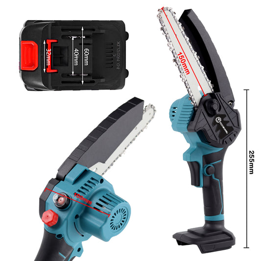OEM Electric Cordless 4/6inches Chiansaw YZHDLJ-05