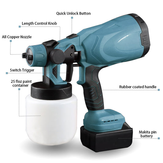 OEM Electric Mini Paint Spray Gun YZHPQ-001