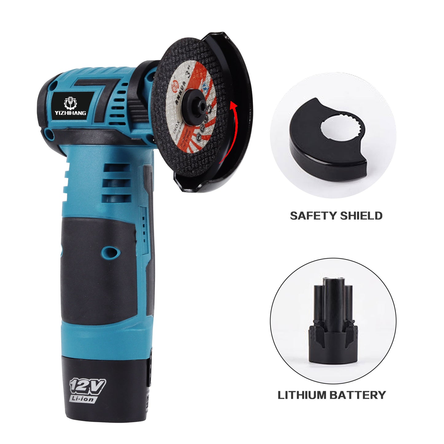 OEM Electric Mini Angle Grinder YZHJMJ-020