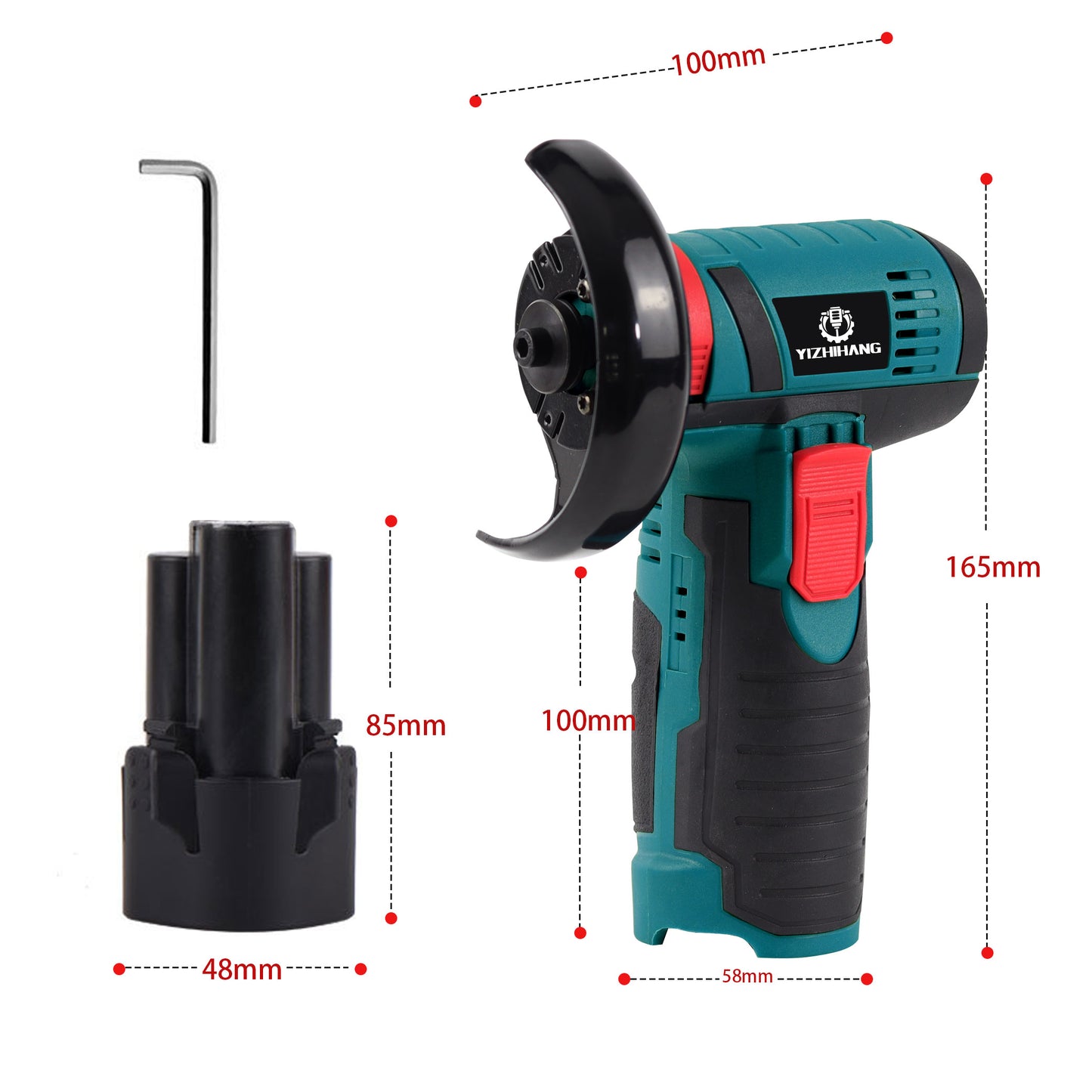 OEM Electric Mini Angle Grinder YZHJMJ-022